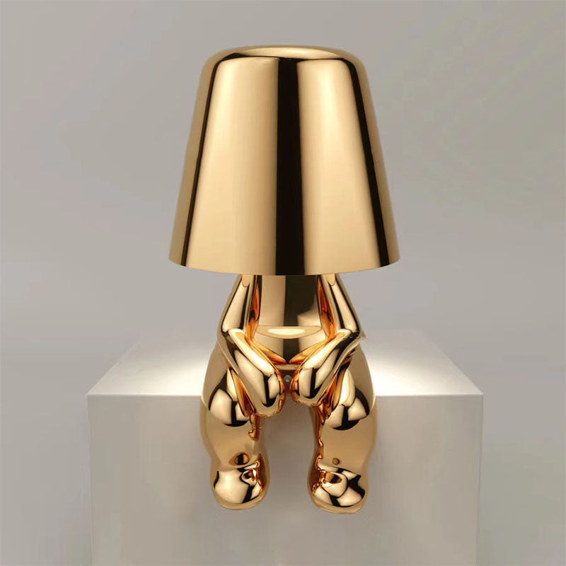 Sarindo™ - Draadloze Gold Boy Tafellamp