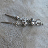 Strass ster oorbel hanger