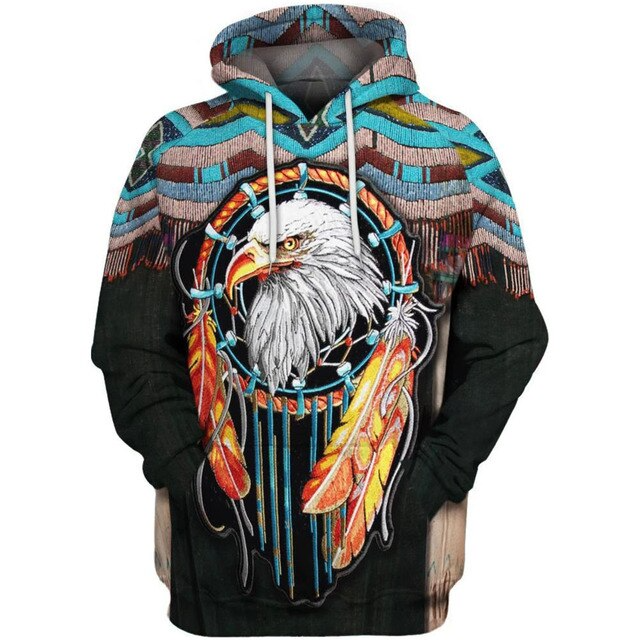Sarindo™ Native American Hoodie