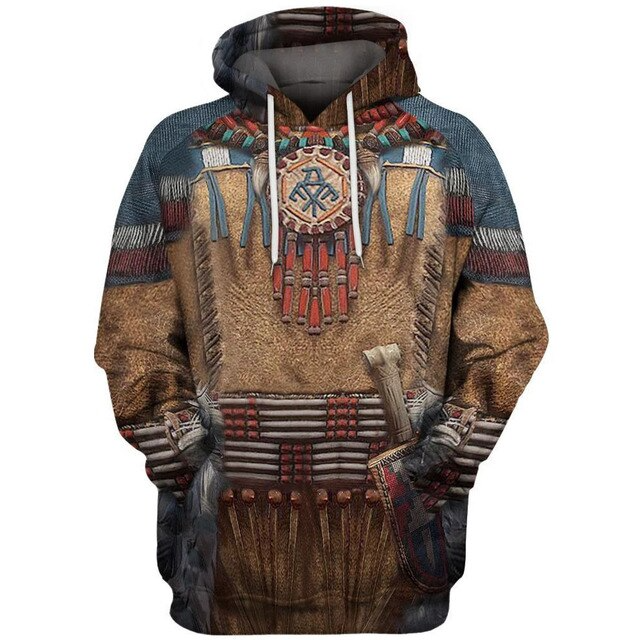 Sarindo™ Native American Hoodie