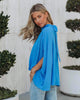 Stand Collar Cover-Up Tops