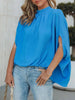 Stand Collar Cover-Up Tops