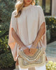 Stand Collar Cover-Up Tops