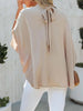 Stand Collar Cover-Up Tops