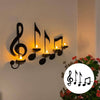 Sarindo™ | Muzieknoot Wandkandelaar