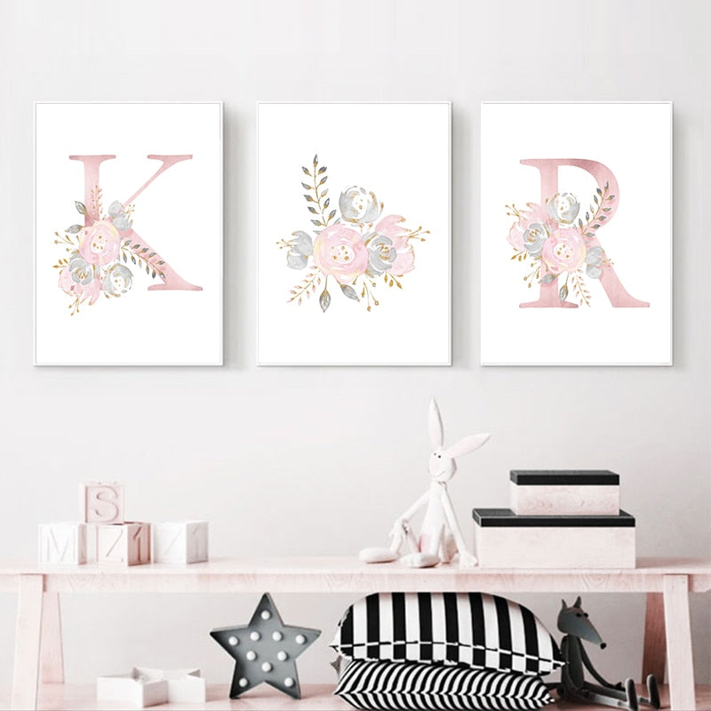 Sarindo™ - Roze Naam Kunst