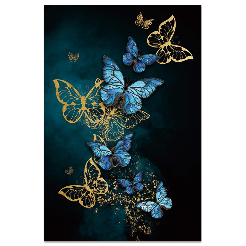 Sarindo™ - Gouden Vlinder Kunst