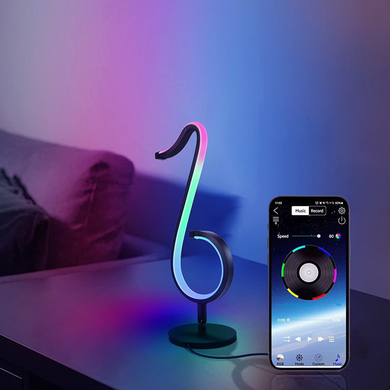 Sarindo™ - muzieknoot Lamp