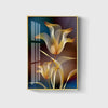Sarindo™ - Gouden Bloemen Kunst