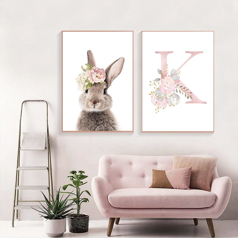 Sarindo™ - Roze Naam Kunst