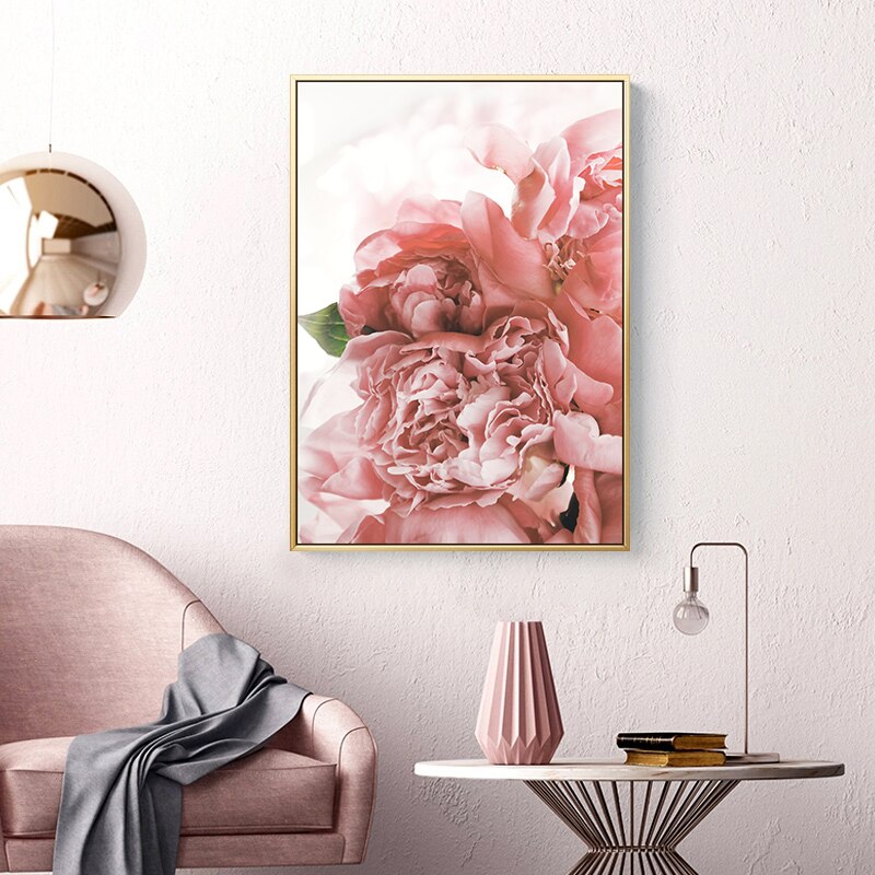 Sarindo™ - Roze Blad Kunst
