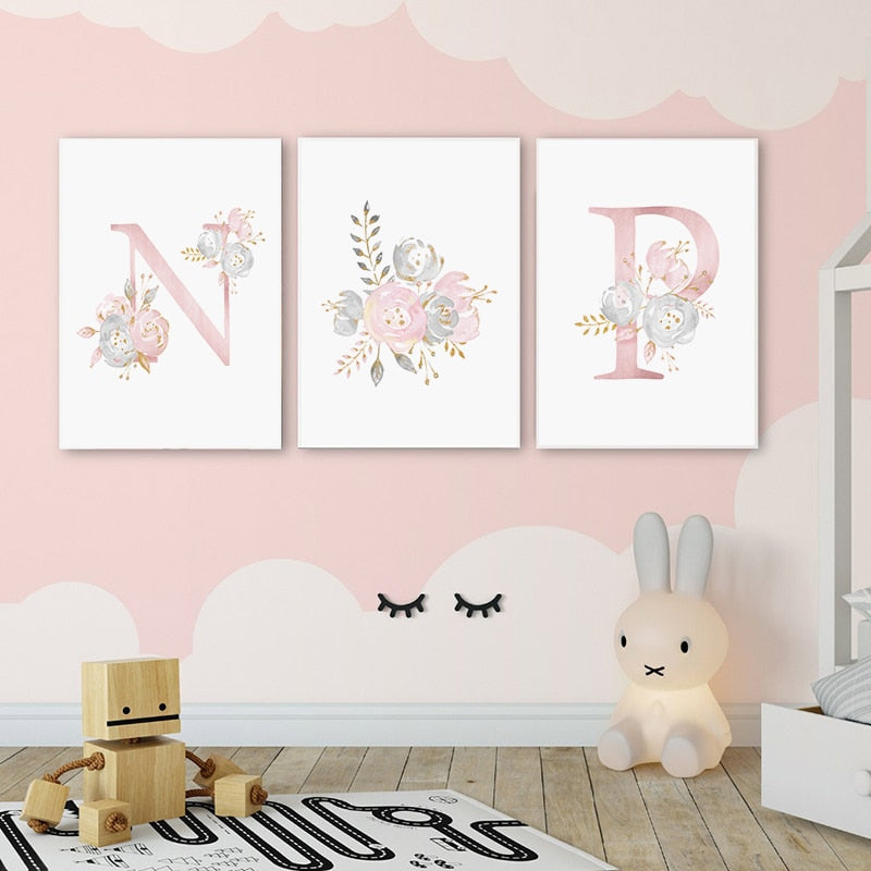 Sarindo™ - Roze Naam Kunst