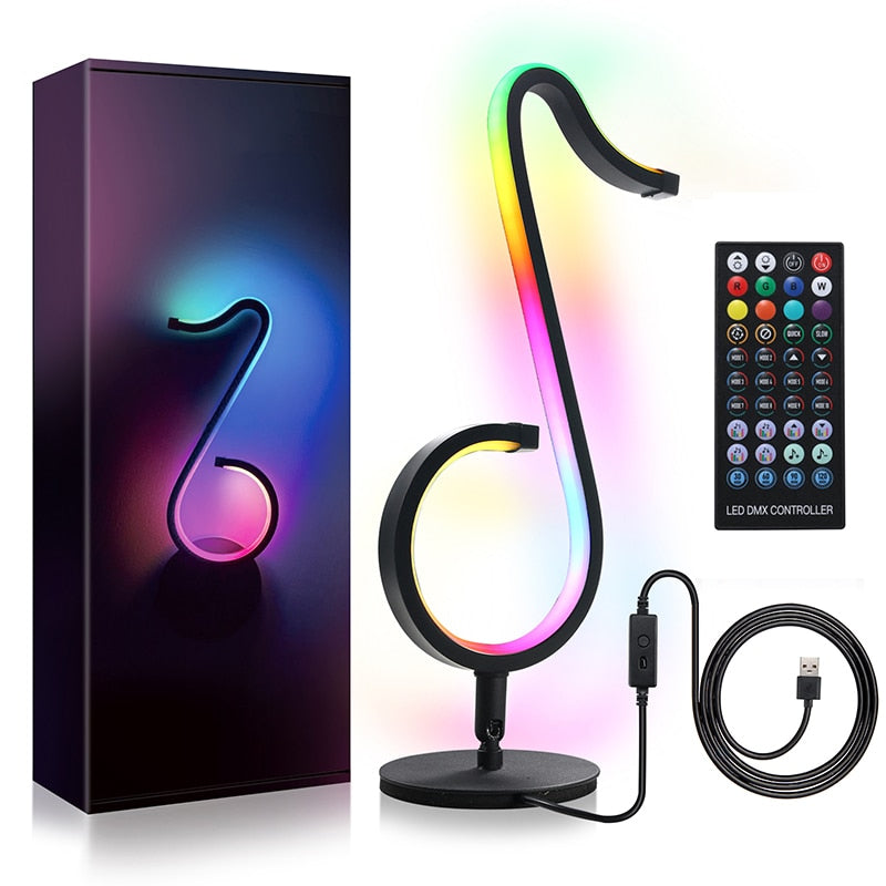 Sarindo™ - muzieknoot Lamp