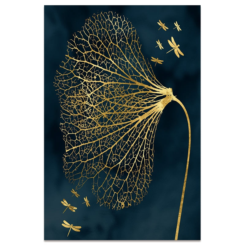 Sarindo™ - Gouden Vlinder Kunst