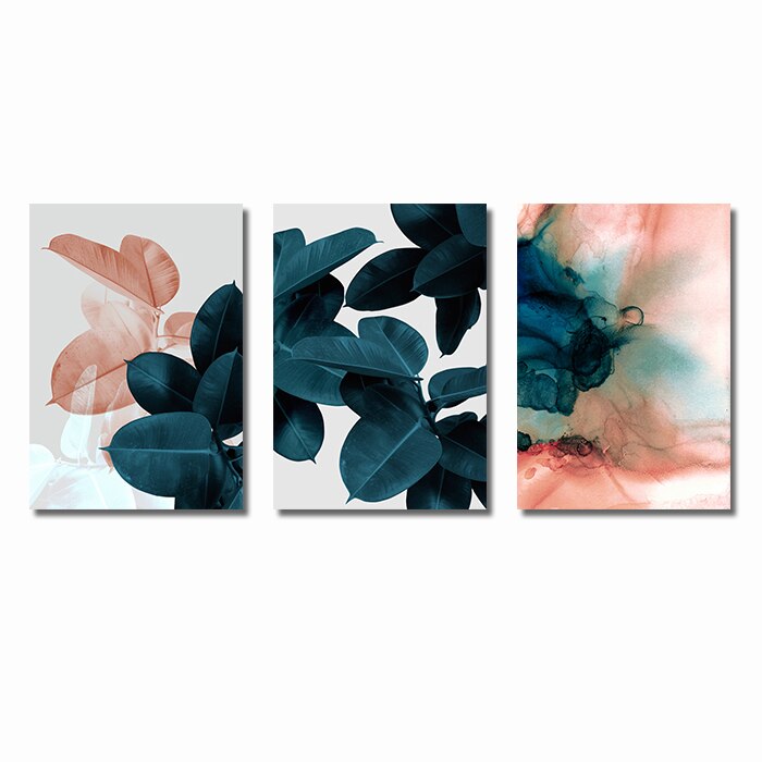 Sarindo™ - Roze Blad Kunst