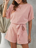 Belted Short Jumpsuit