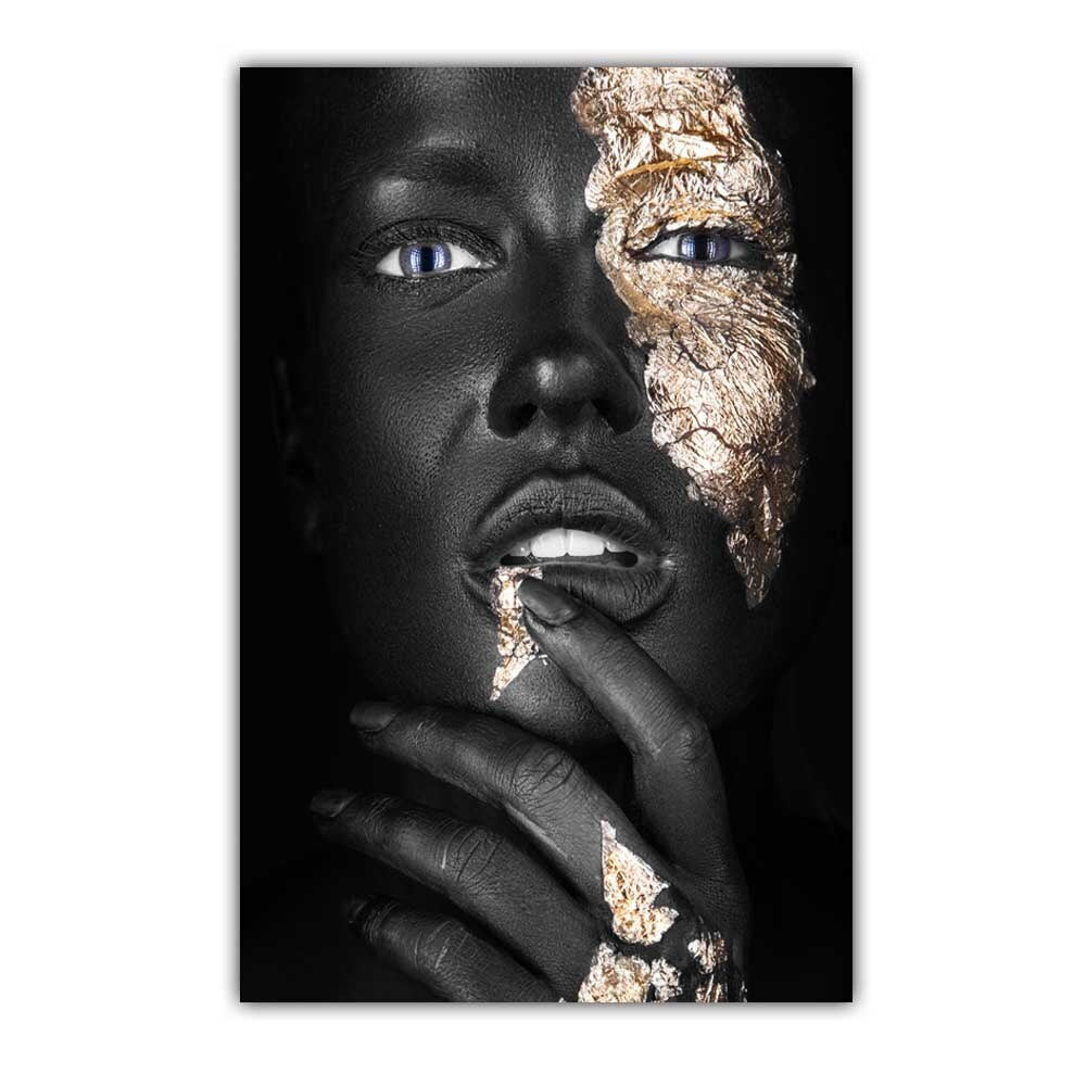 Sarindo™ - Goud gezicht Canvas