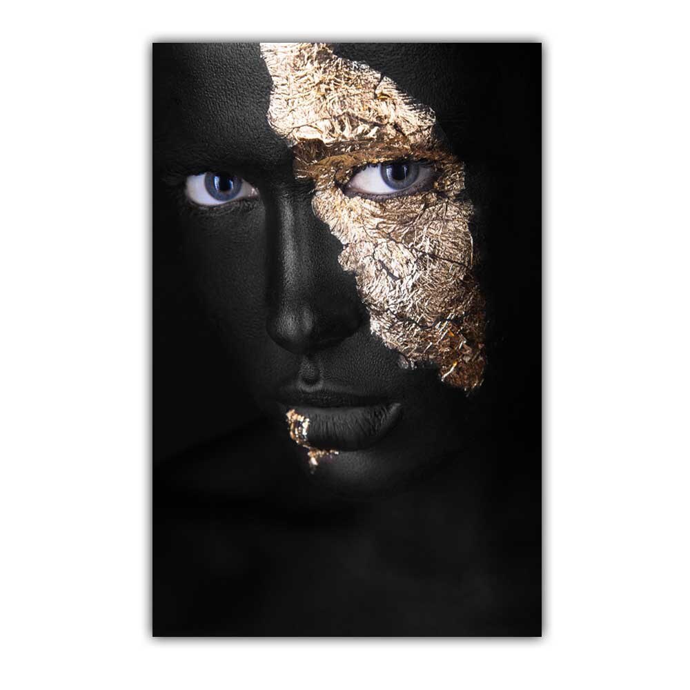 Sarindo™ - Goud gezicht Canvas