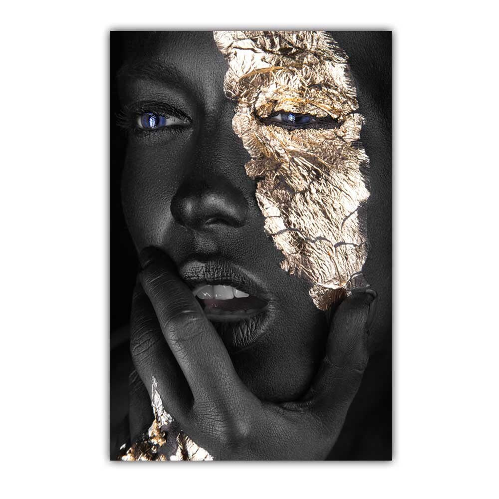 Sarindo™ - Goud gezicht Canvas