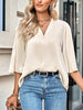 V-Neck Half Sleeve Tops