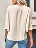 V-Neck Half Sleeve Tops