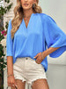 V-Neck Half Sleeve Tops