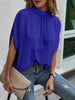 Stand Neck Bat SleeveT Shirt