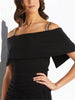 Off Shoulder Zipped Jumpsuit
