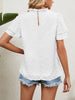 Stand Neck Layered Sleeve Tops