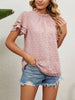 Stand Neck Layered Sleeve Tops