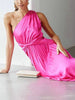 One Shoulder Tie Waist Dress